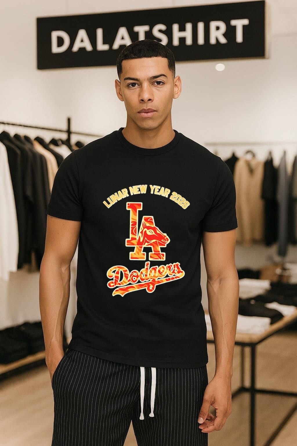 Lunar New Year 2026 LA Dodgers Horse shirt
