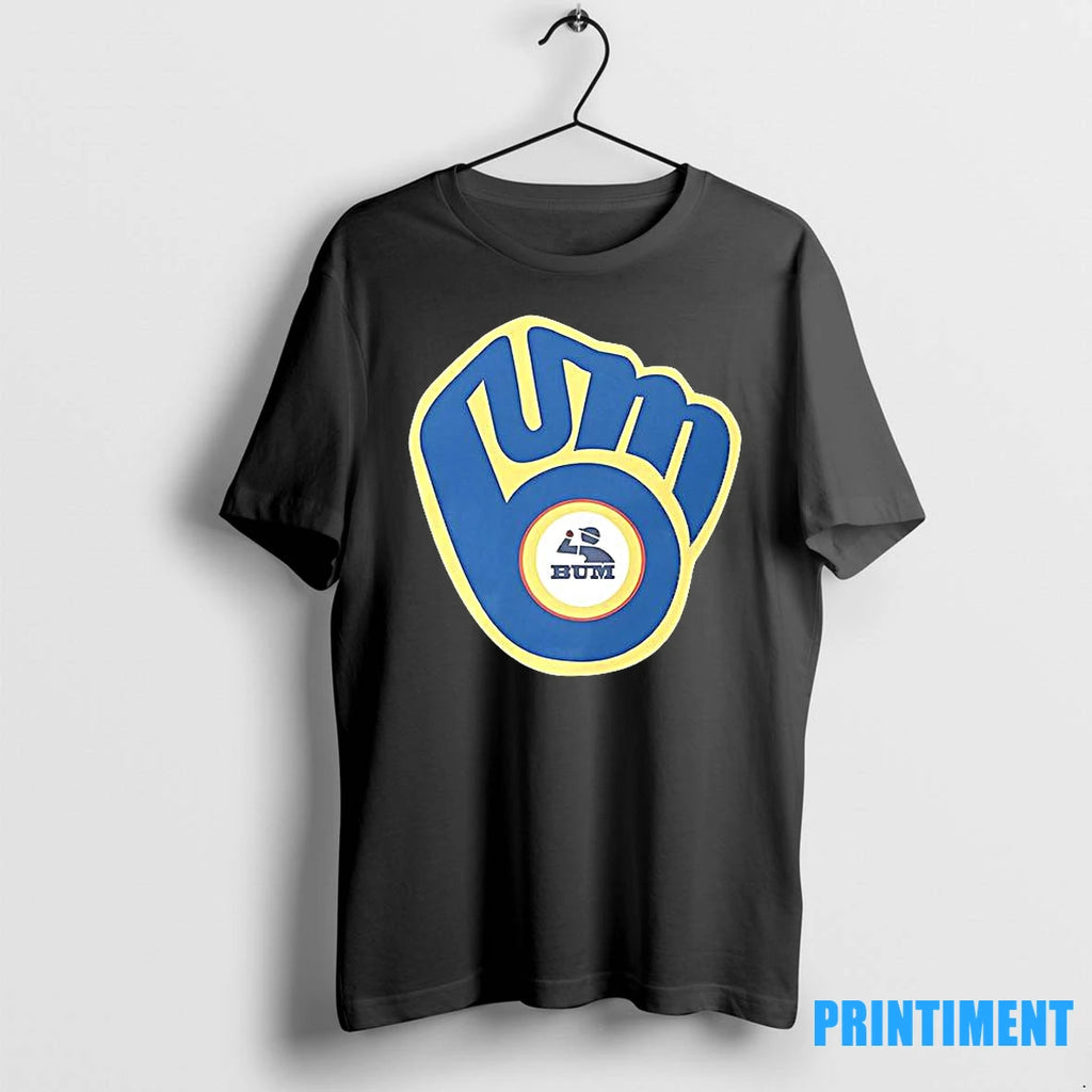 Milwaukee Brewers Bum Logo Tshirts Sweater