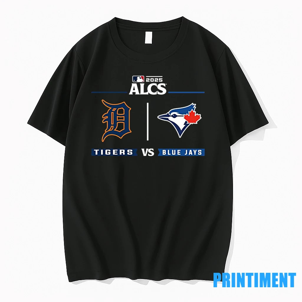 Mlb Alcs 2025 Tigers Vs Blue Jays Tshirts Sweater