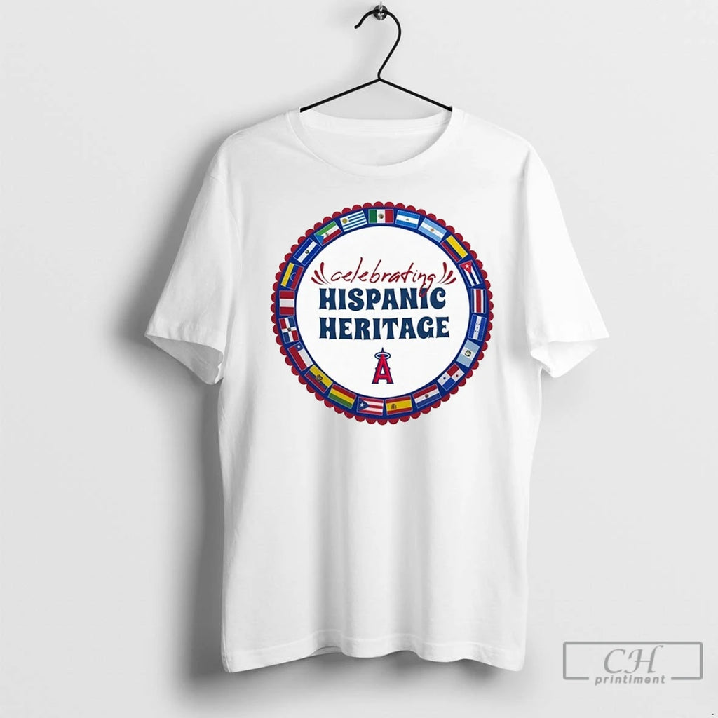 Mlb Los Angeles Angels Starter Celebrating Hispanic Heritage T Shirts