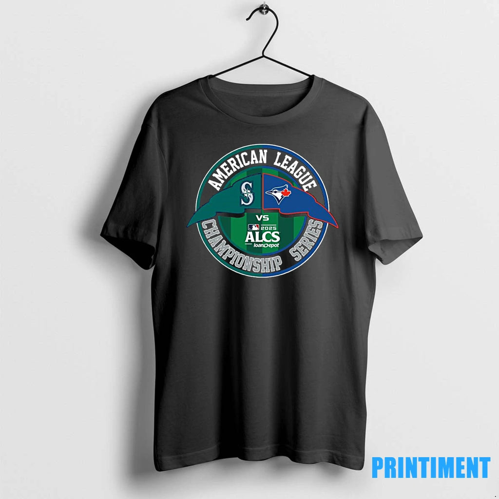 Mlb Seattle Mariners Vs Toronto Blue Jays 2025 Alcs Matchup Tshirts Sweater