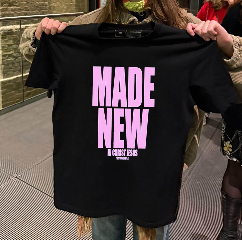 Made New In Christ Jesus Bible Verse 2 shirt