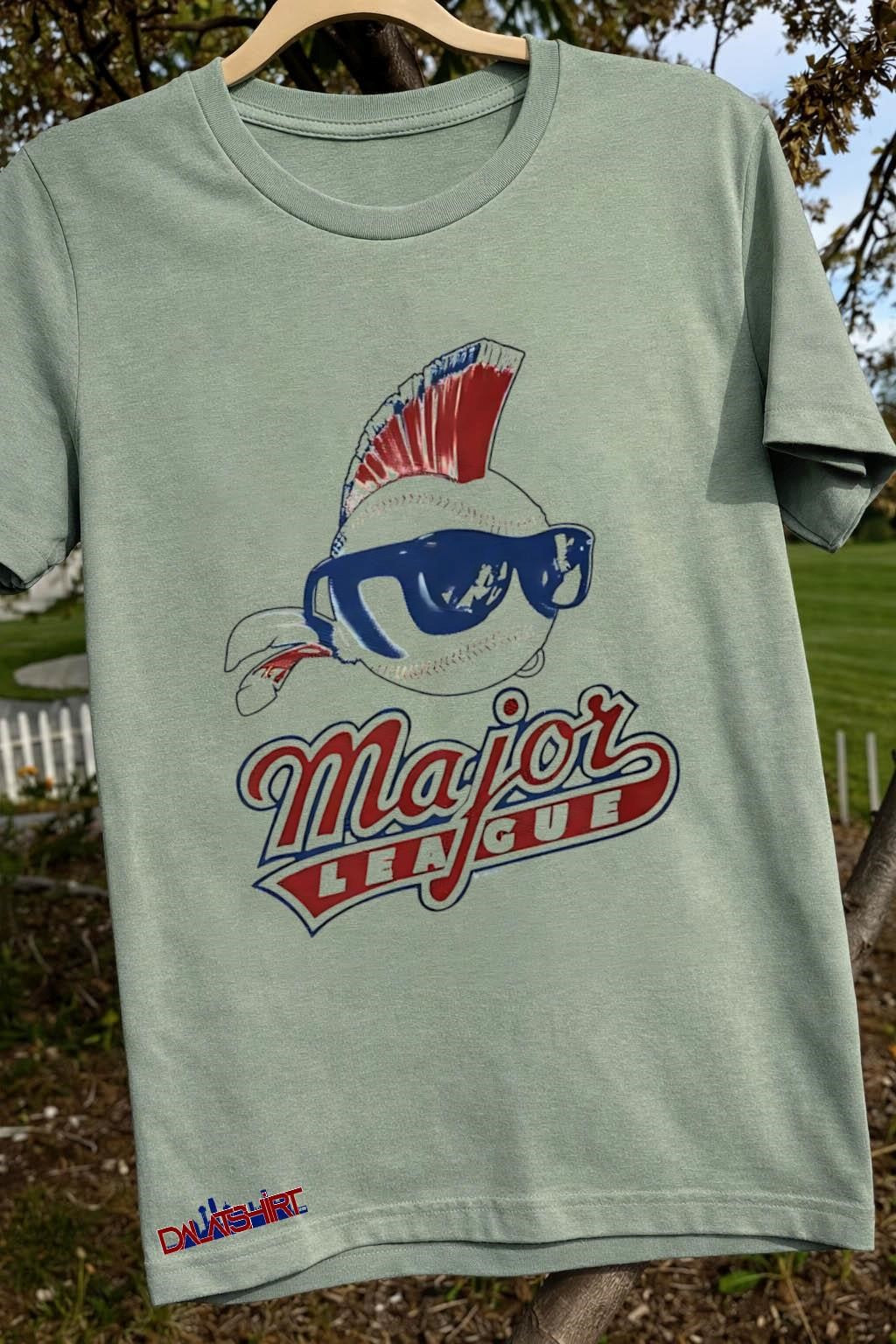 Major League Baseball With Mohawk And Sunglasses shirt