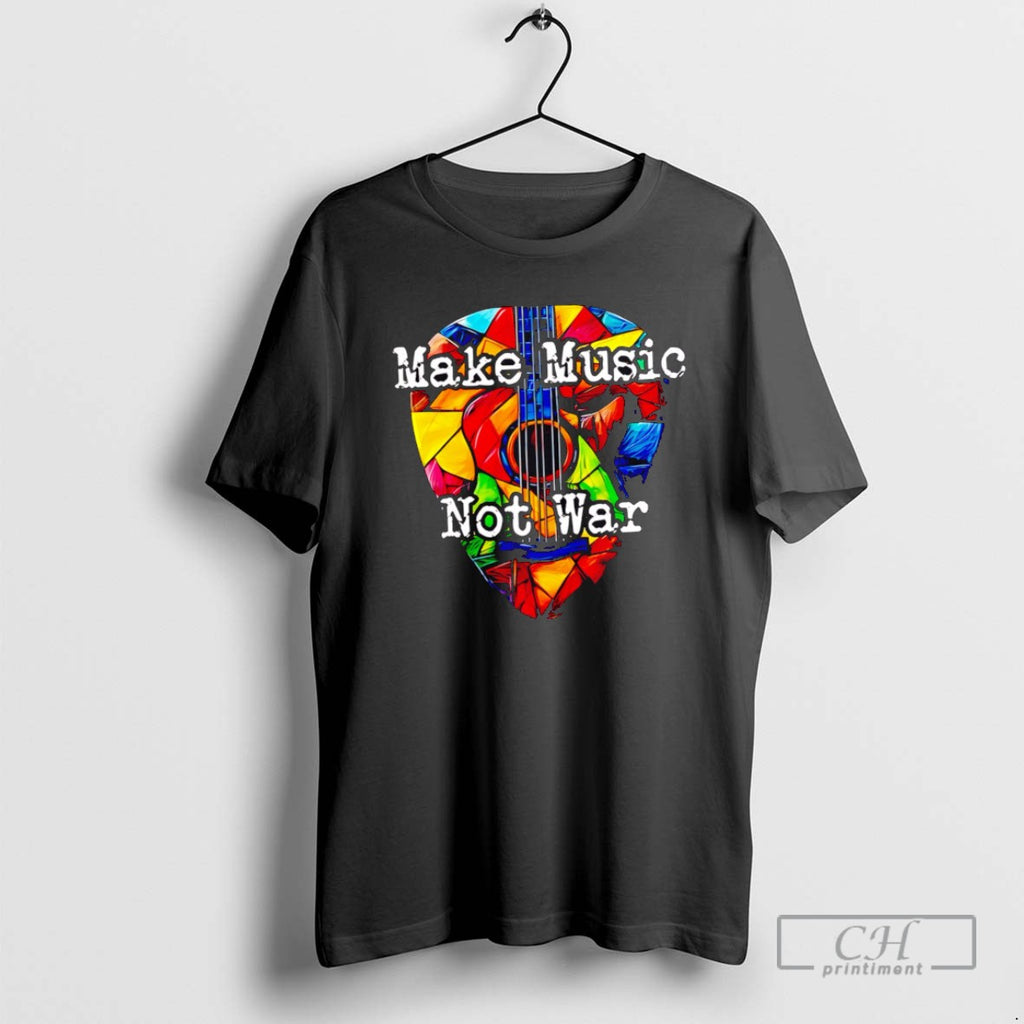 Make Music Not War Pride T Shirts