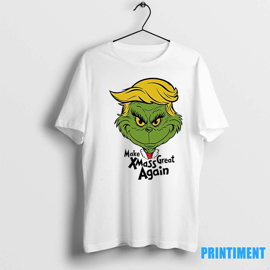 Make Xmas Great Again Trump Grinch Tshirts Sweater