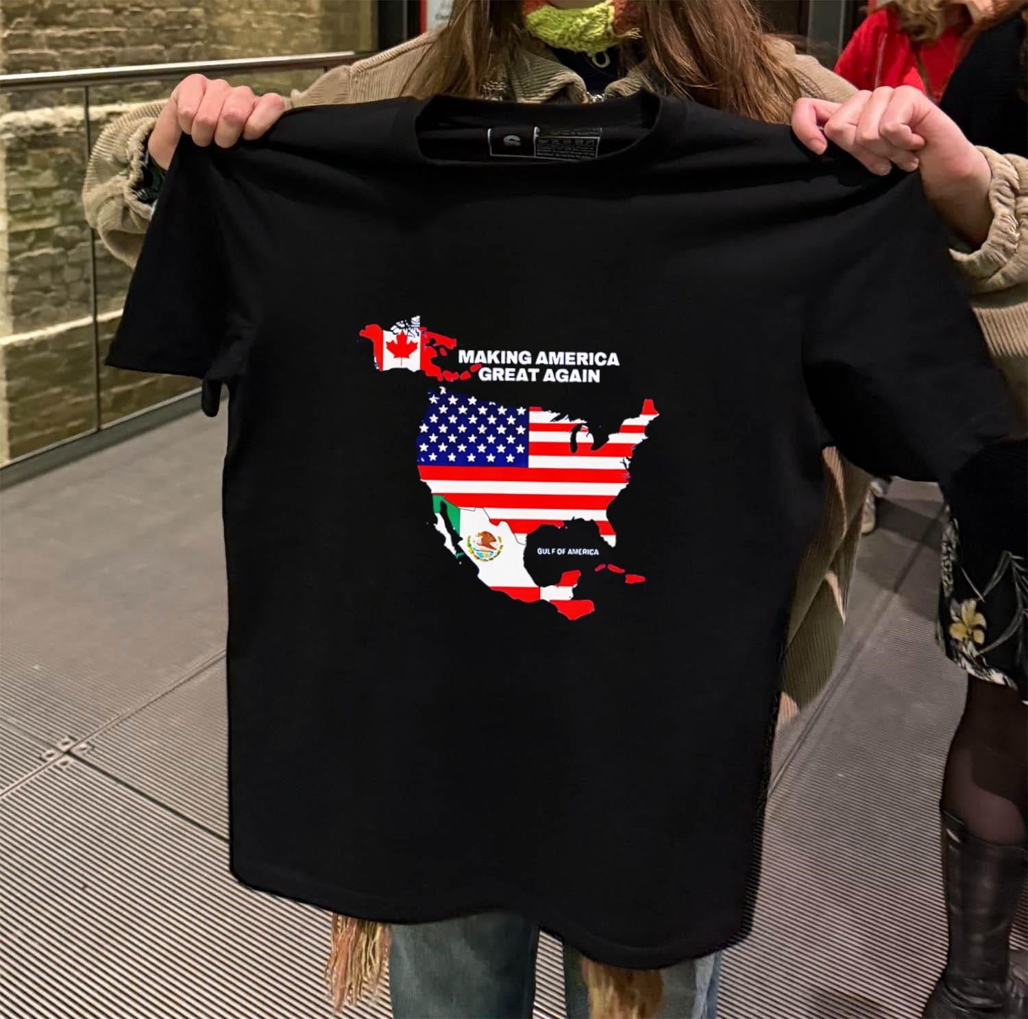 Making America Great Again Gulf Of United States Of America shirt