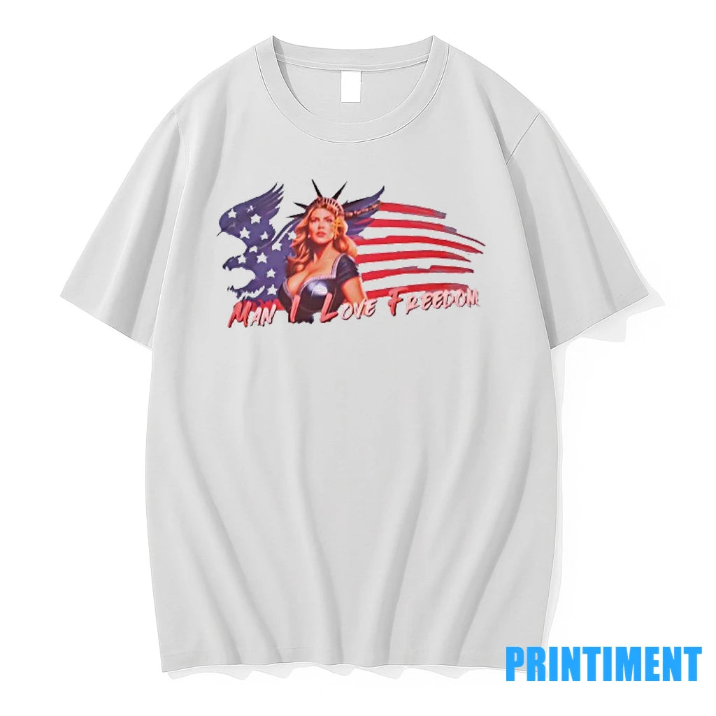 Man I Love Freedom America Flag Tshirts Sweater