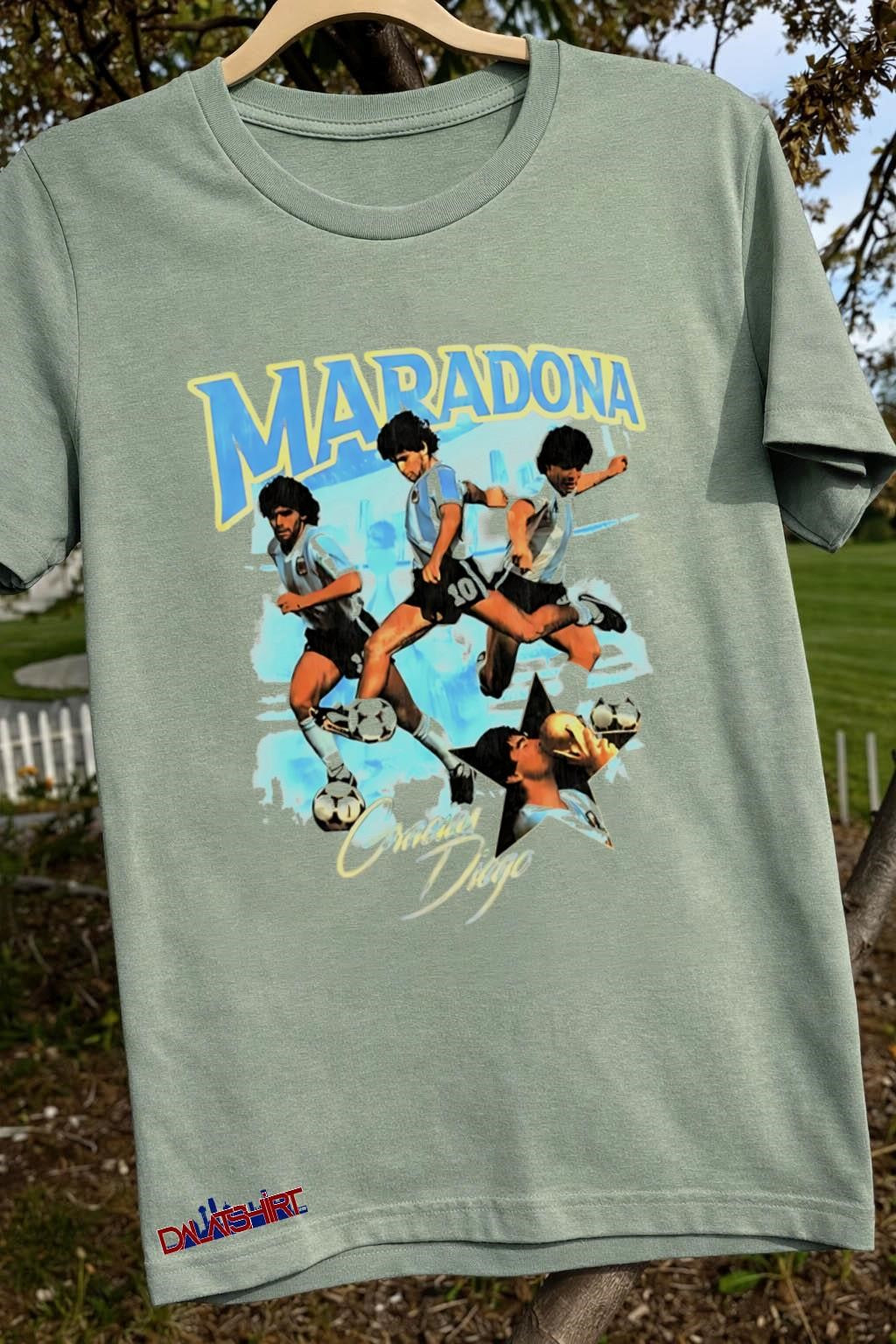 Maradona Gracias Diego Argentina Football Legend shirt