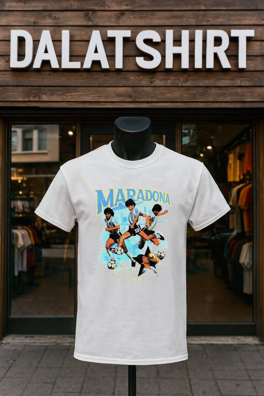 Maradona Gracias Diego Argentina Football Legend shirt