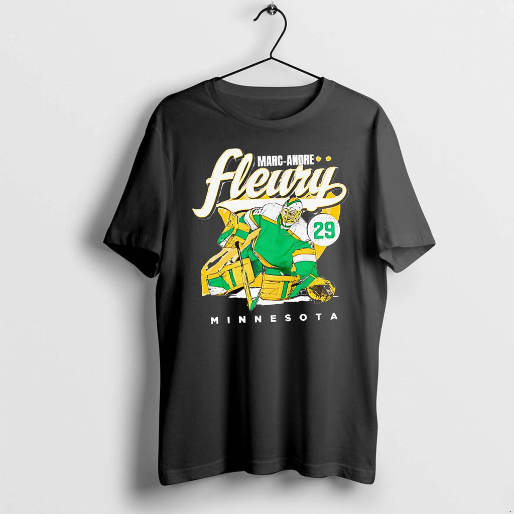 Marc Andre Fleury Minnesota Retro Hockey Tshirts Sweater