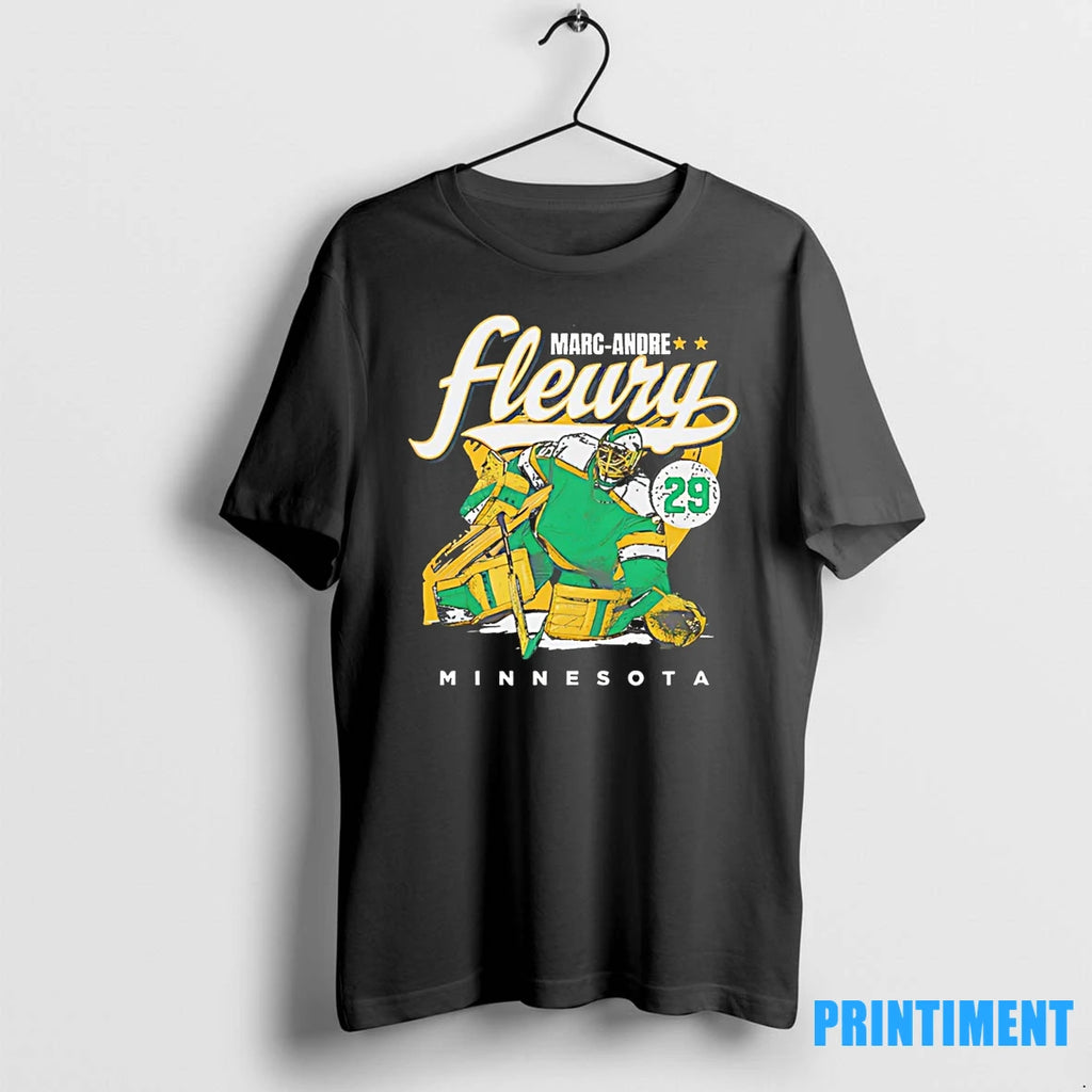 Marc Andre Fleury Minnesota Wild Retro Tshirts Sweater
