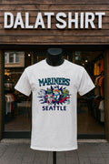 Mariners Seattle Racing Frogs Mascot Graphic shirt
