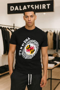 Maryland Flag Fingerprint It’s In My DNA Graphic shirt