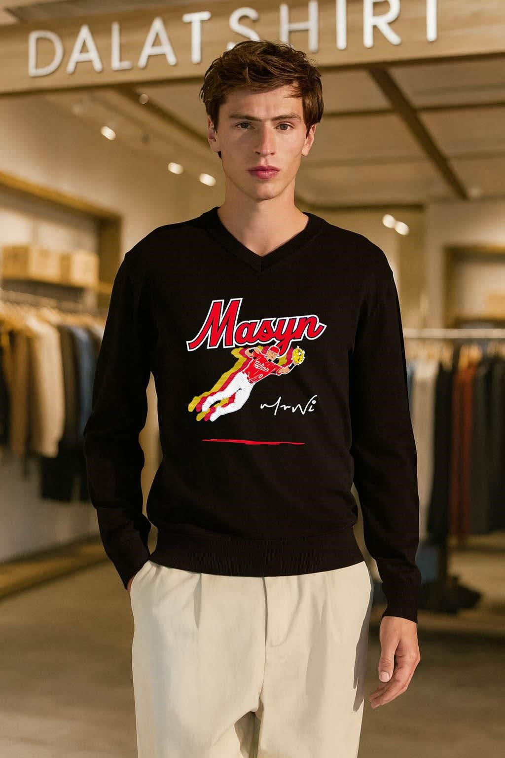 Masyn Winn St. Louis Baseball Diving Catch shirt