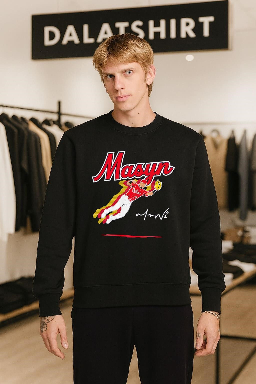 Masyn Winn St. Louis Baseball Diving Catch shirt