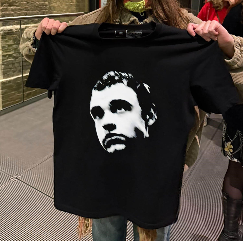 Maxwell Jacob Friedman MJF black and white face shirt