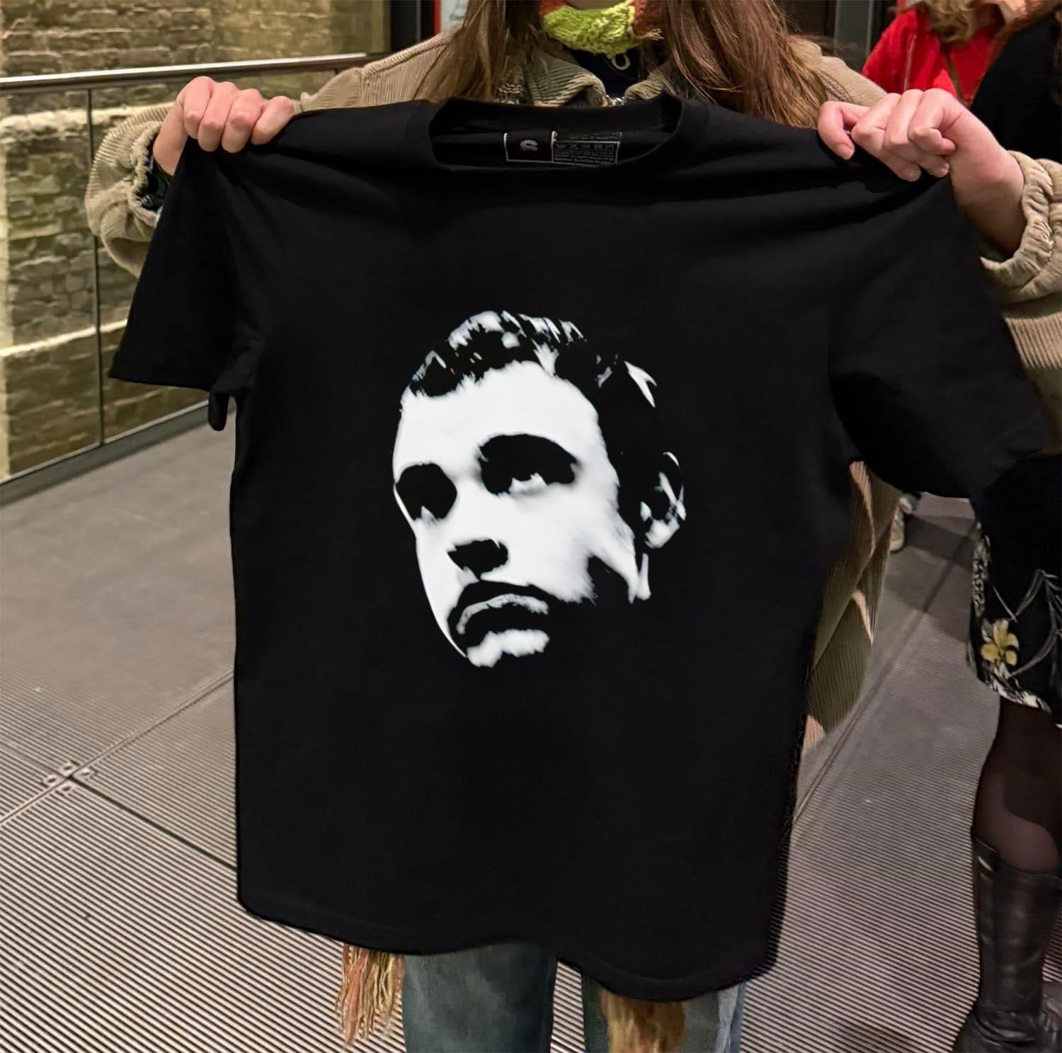 Maxwell Jacob Friedman MJF black and white face shirt