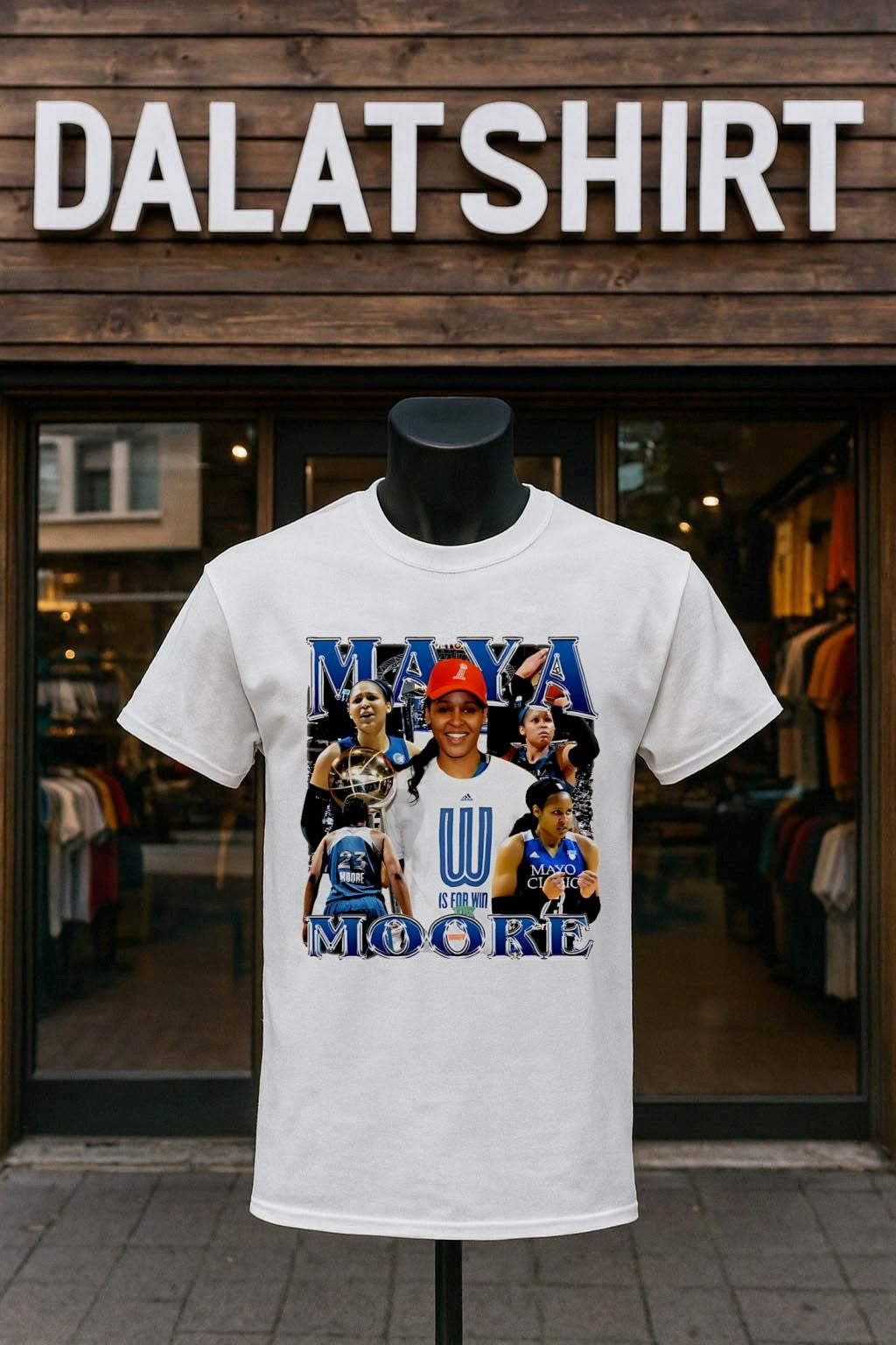 Maya Moore Is For Win Basketball Legend shirt