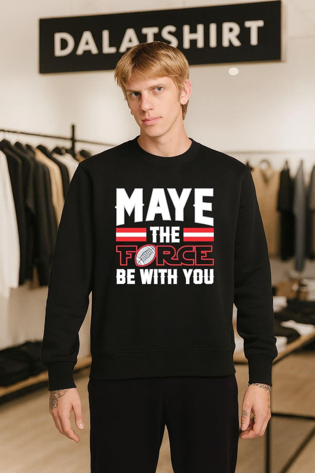 Maye The Force Be With You Football shirt