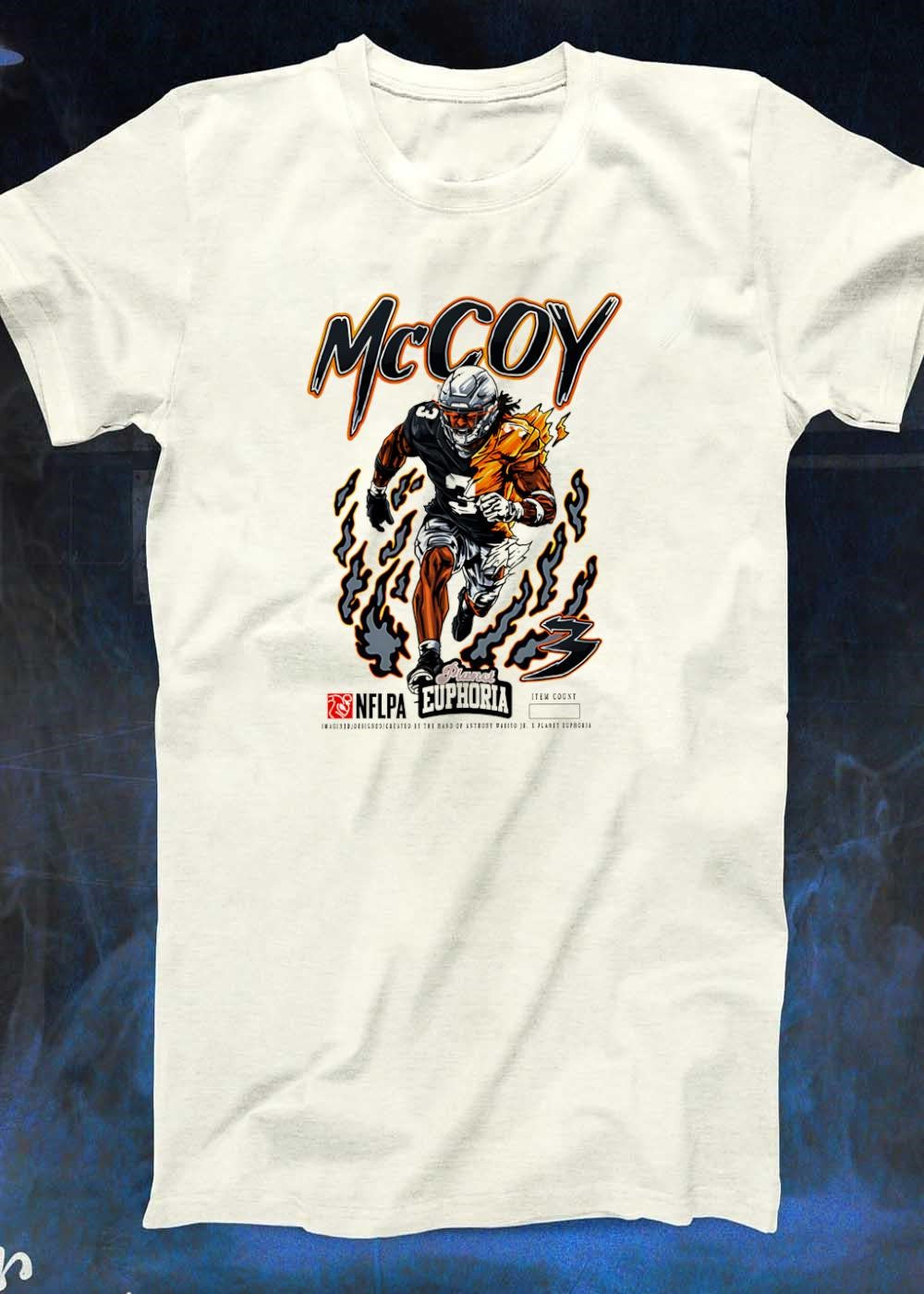 McCoy 3 Planet Euphoria Football shirt