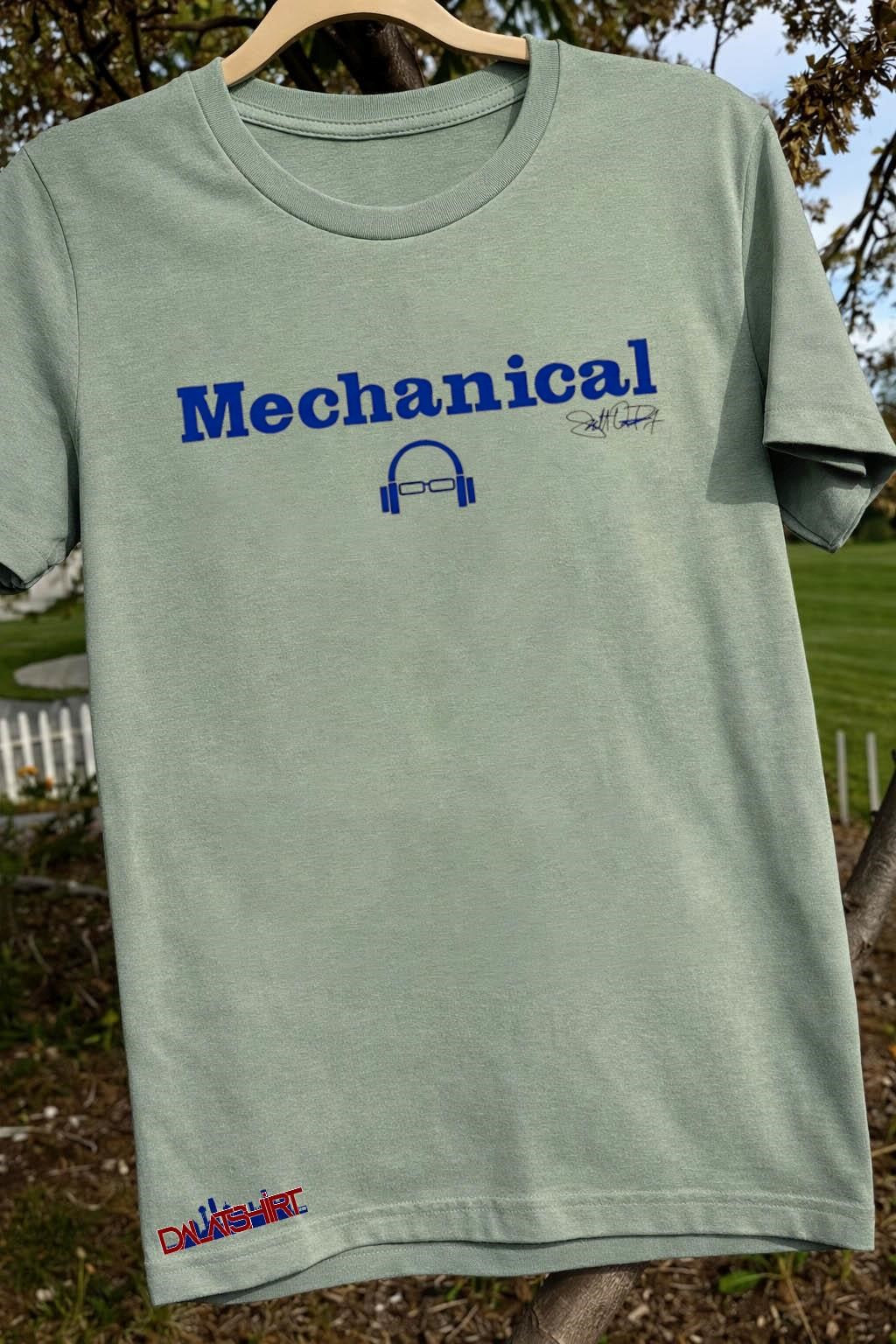 Mechanical Headphone Glasses Signature Music Lover shirt