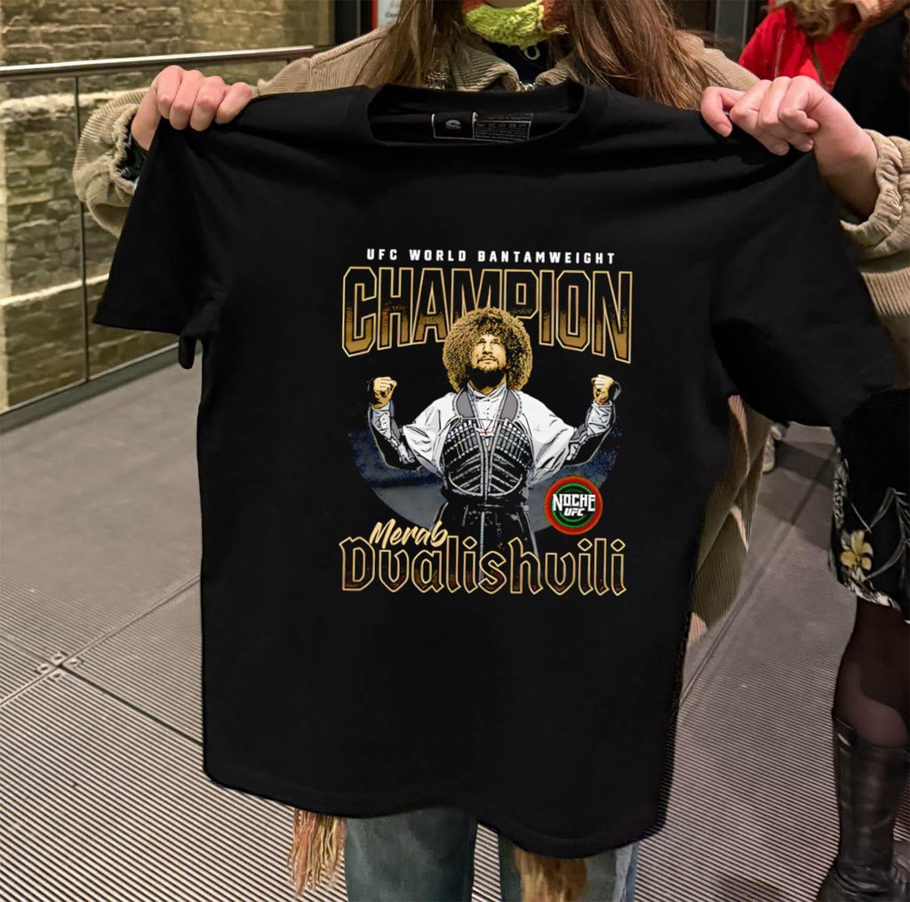 Merab Dvalishvili UFC World Bantamweight Champion Noche shirt