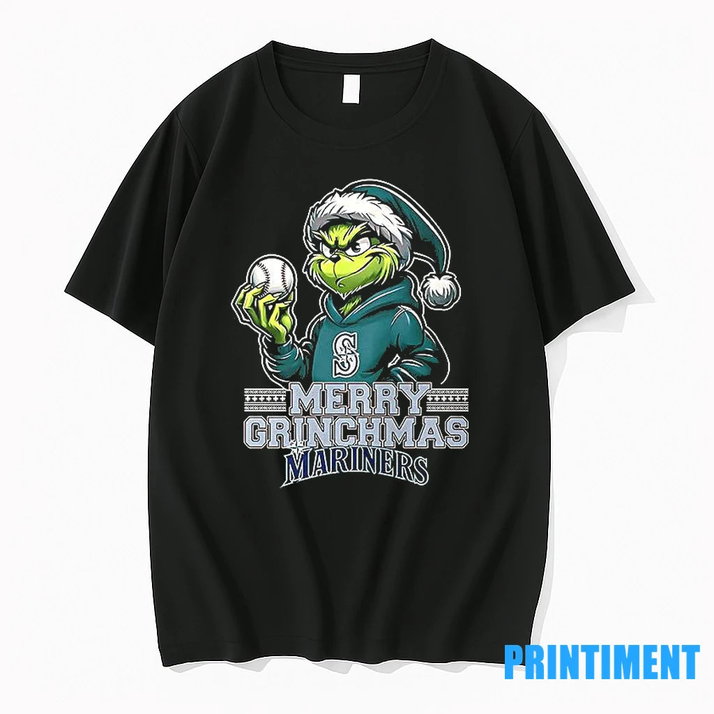 Merry Grinchmas Seattle Mariners Tshirts Sweater
