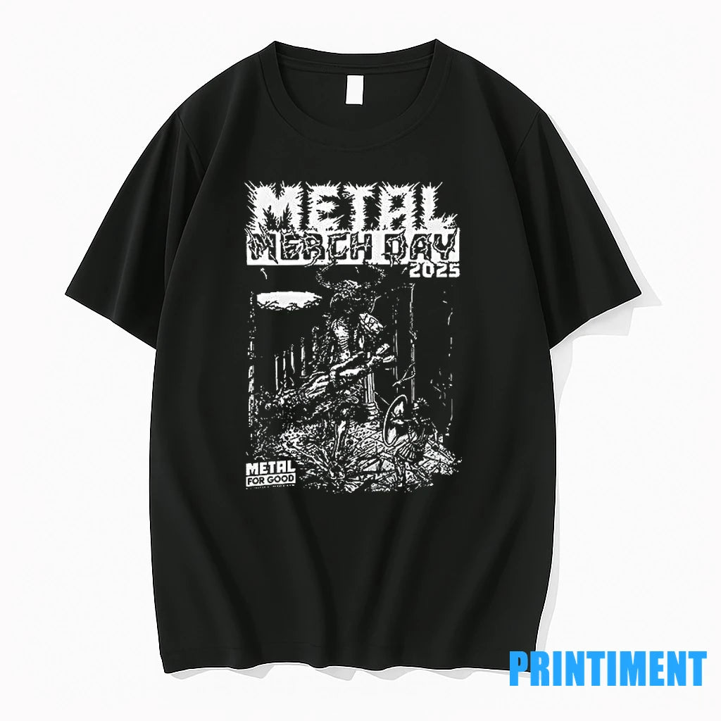 Metal Merch Day 2025 Metal For Good Graphic Tshirts Sweater