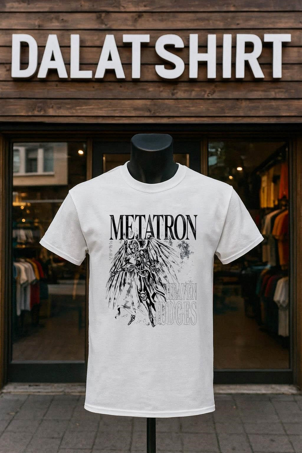 Metatron Heaven Judges Shin Megami Tensei Angel Graphic shirt