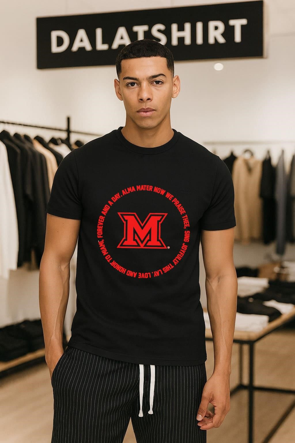 Miami Alma Mater Forever and a Day Circle Logo shirt