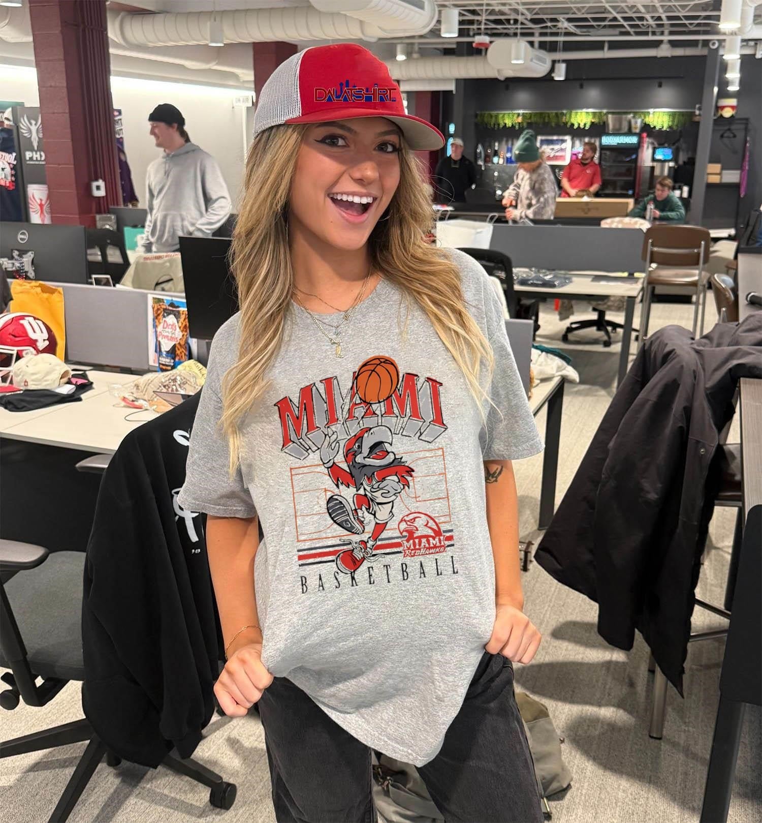 Miami Basketball RedHawks shirt