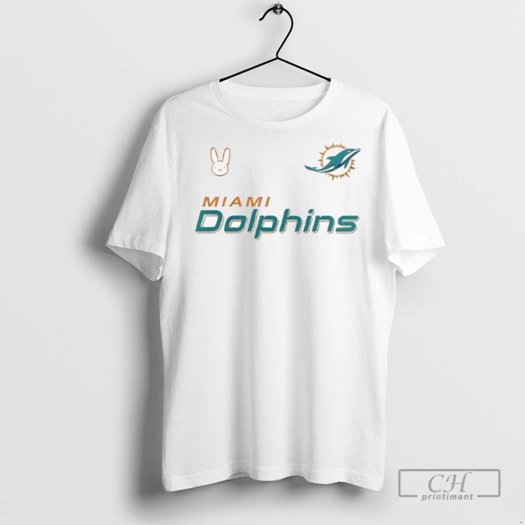 Miami Dolphins Bad Bunny T Shirts