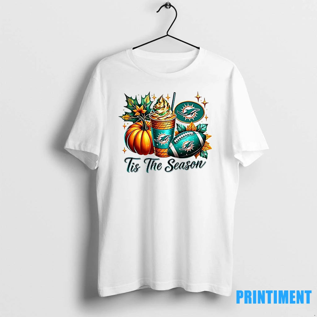Miami Dolphins Tis The Season Halloween Tshirts Sweater