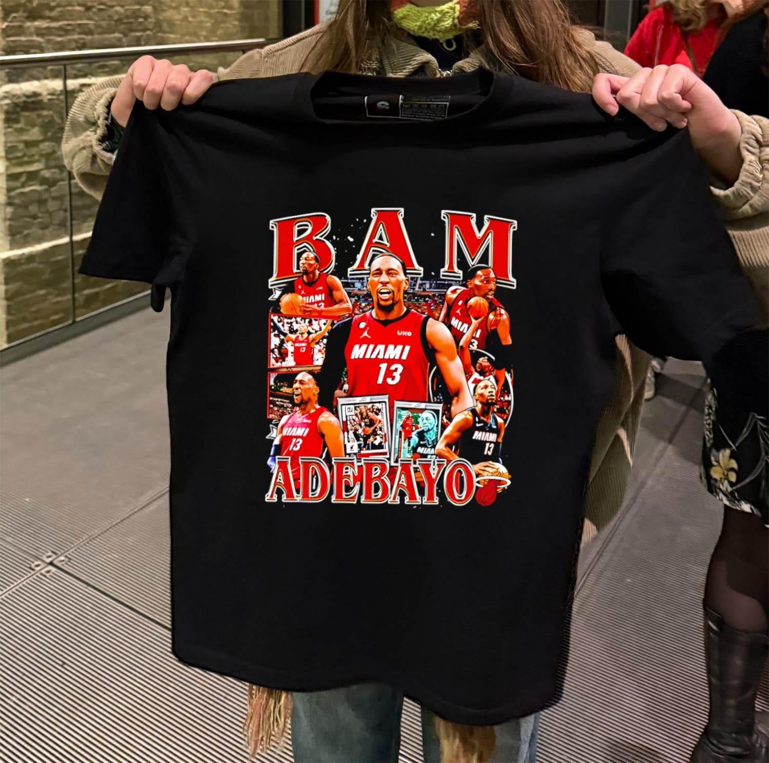 Miami Heat Bam Adebayo 13 Basketball Player shirt