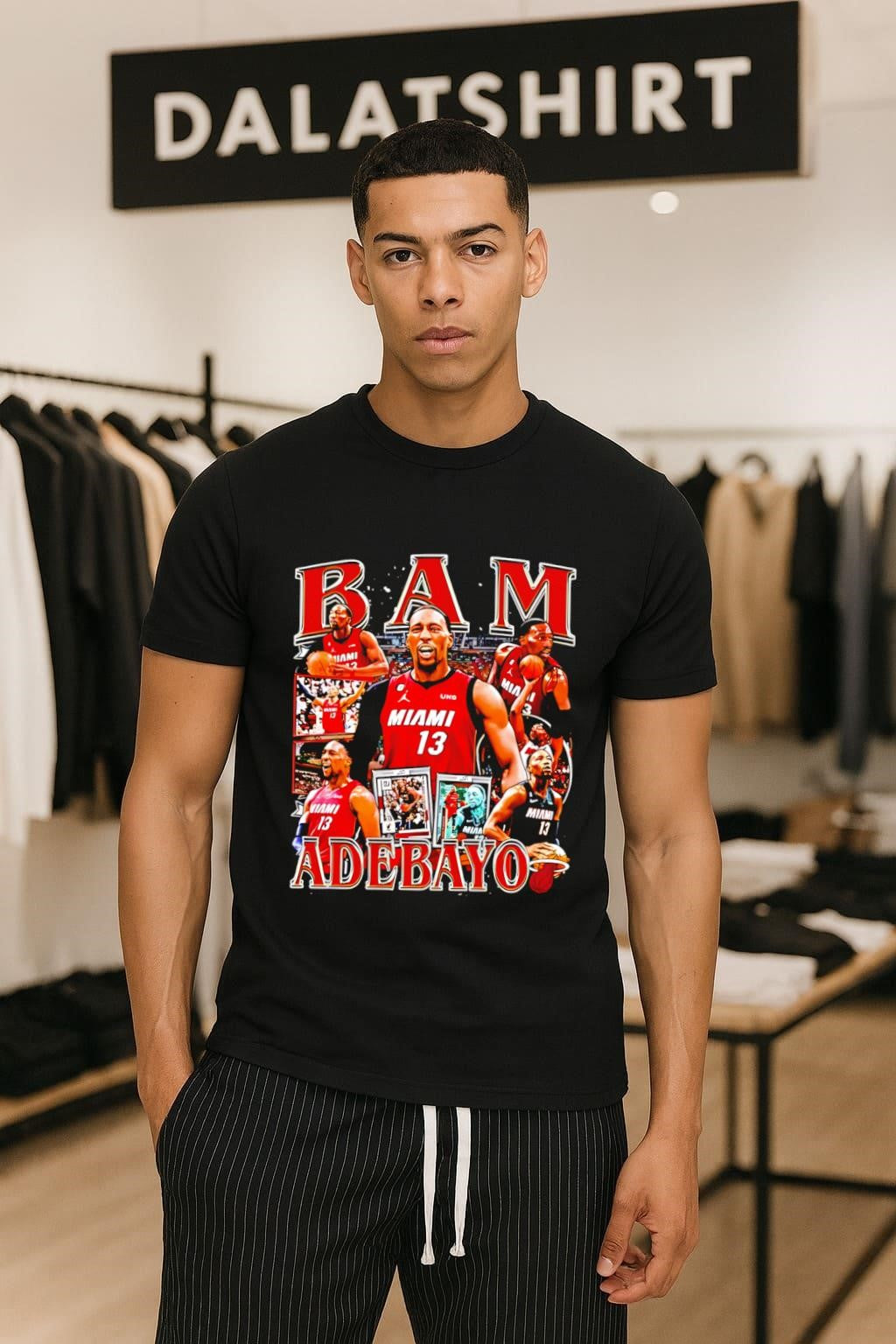 Miami Heat Bam Adebayo 13 Basketball Player shirt