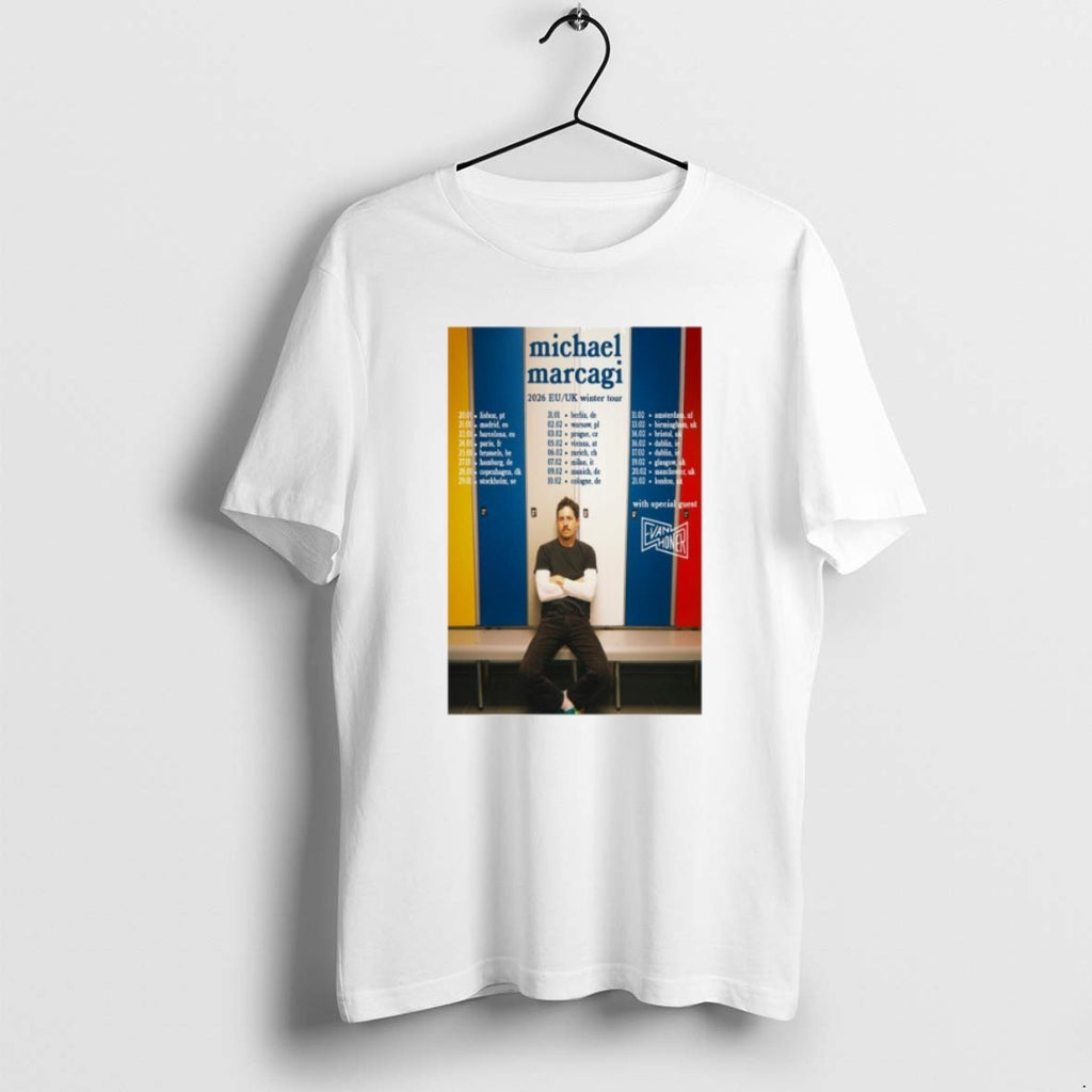 Michael Marcagi 2026 Eu Uk Winter Tour Dates T Shirts
