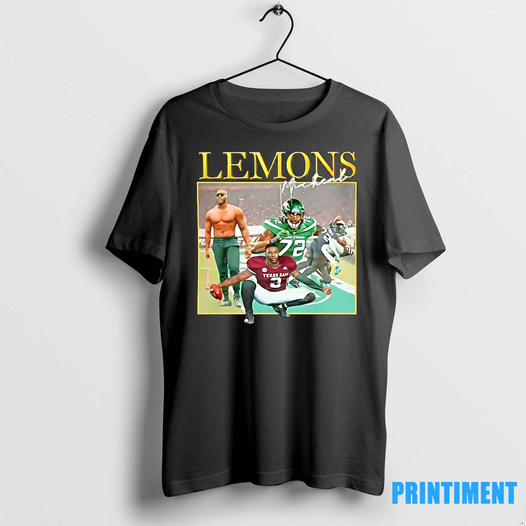 Micheal Lemons Football Signature Tshirts Sweater