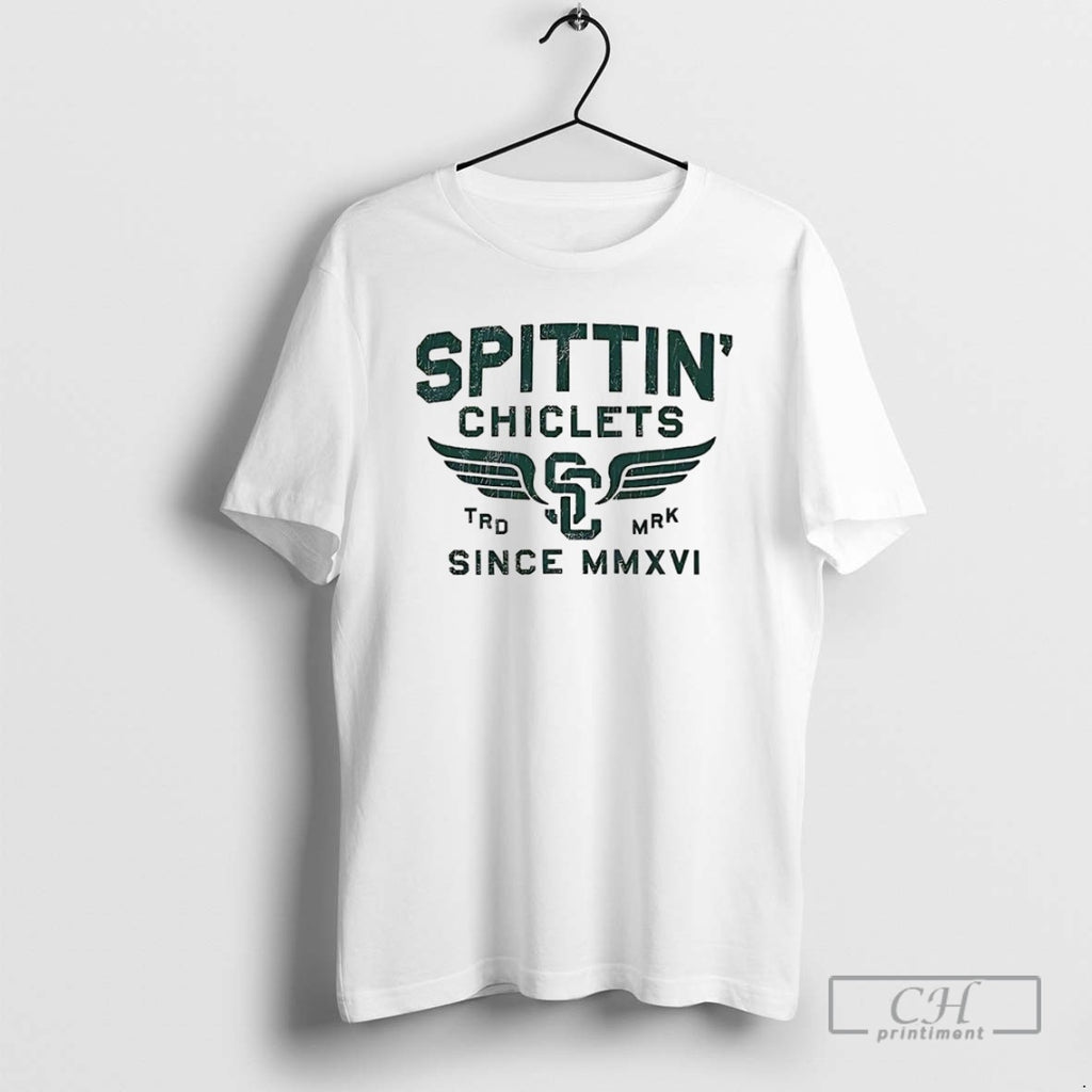 Michigan State Spartans Spittin Chiclets Since Mmxvi T Shirts
