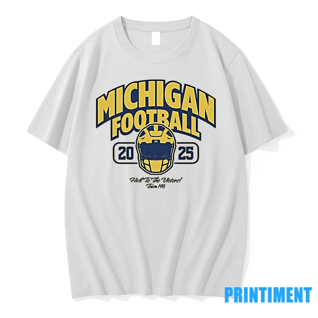 Michigan Wolverines 2025 Hail To The Victory Team 146 Tshirts Sweater