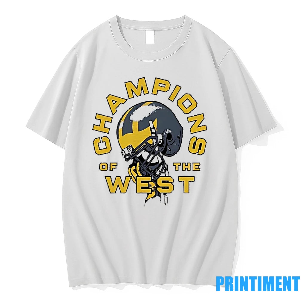 Michigan Wolverines Homefield Champions Of The West Tshirts Sweater