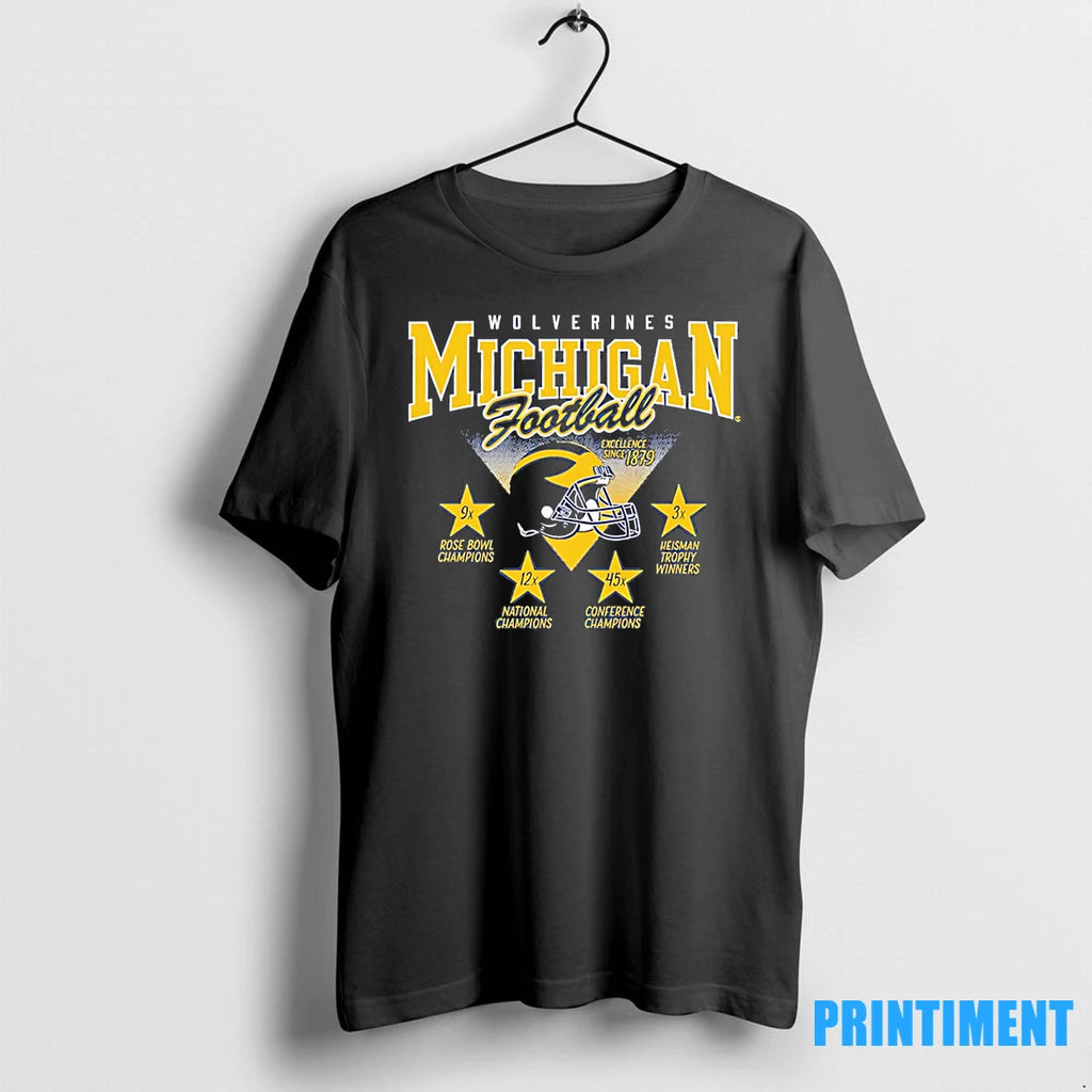 Michigan Wolverines Winning Tradition 9x Rose Bowl Champions 12x National Champs Tshirts Sweater