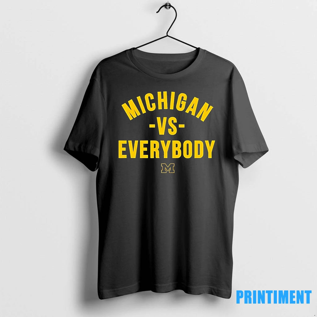 Michigan Wolverines Vs Everybody Logo Tshirts Sweater