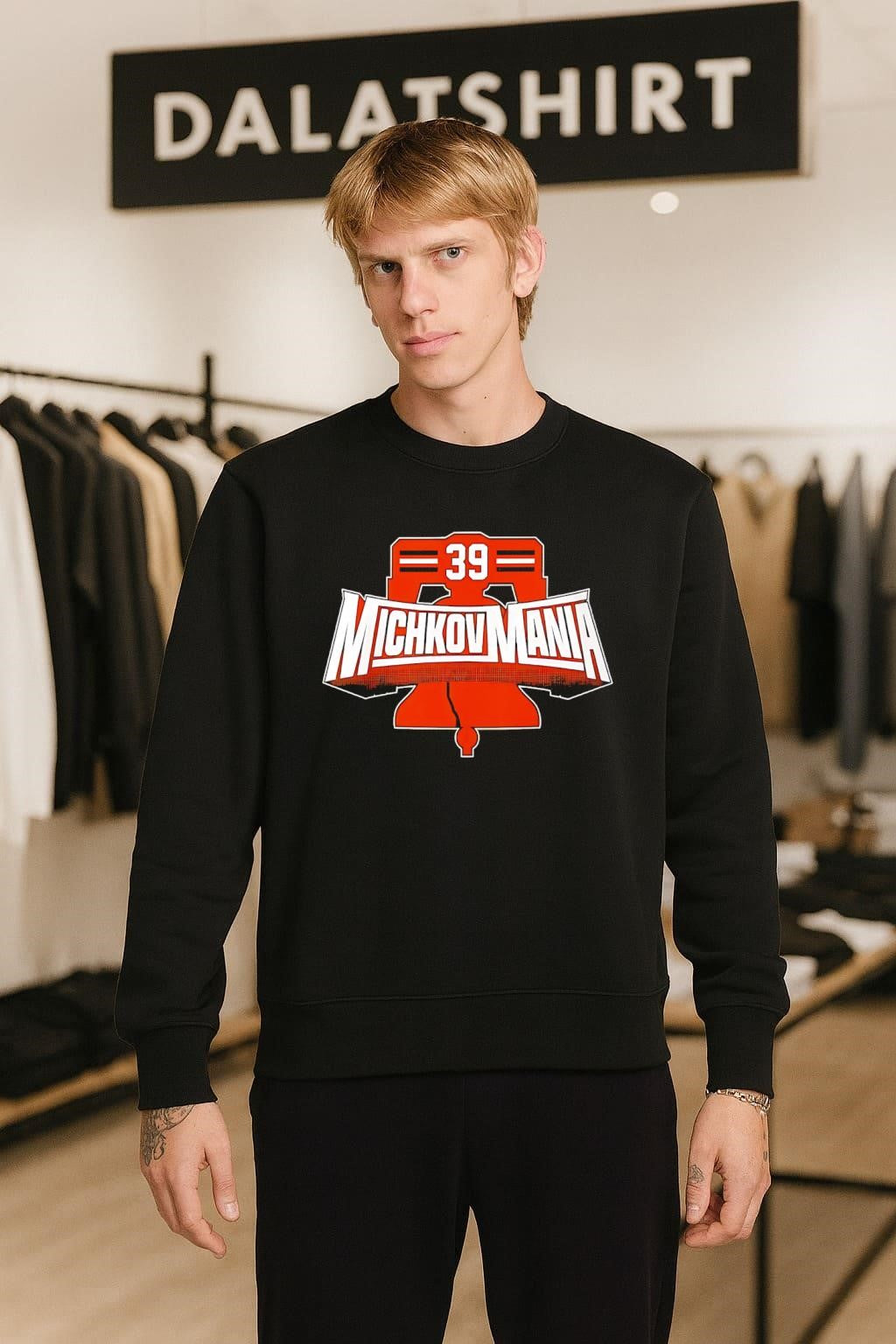 Michkov Mania 39 Philadelphia Flyers Matvei Michkov Liberty Bell shirt