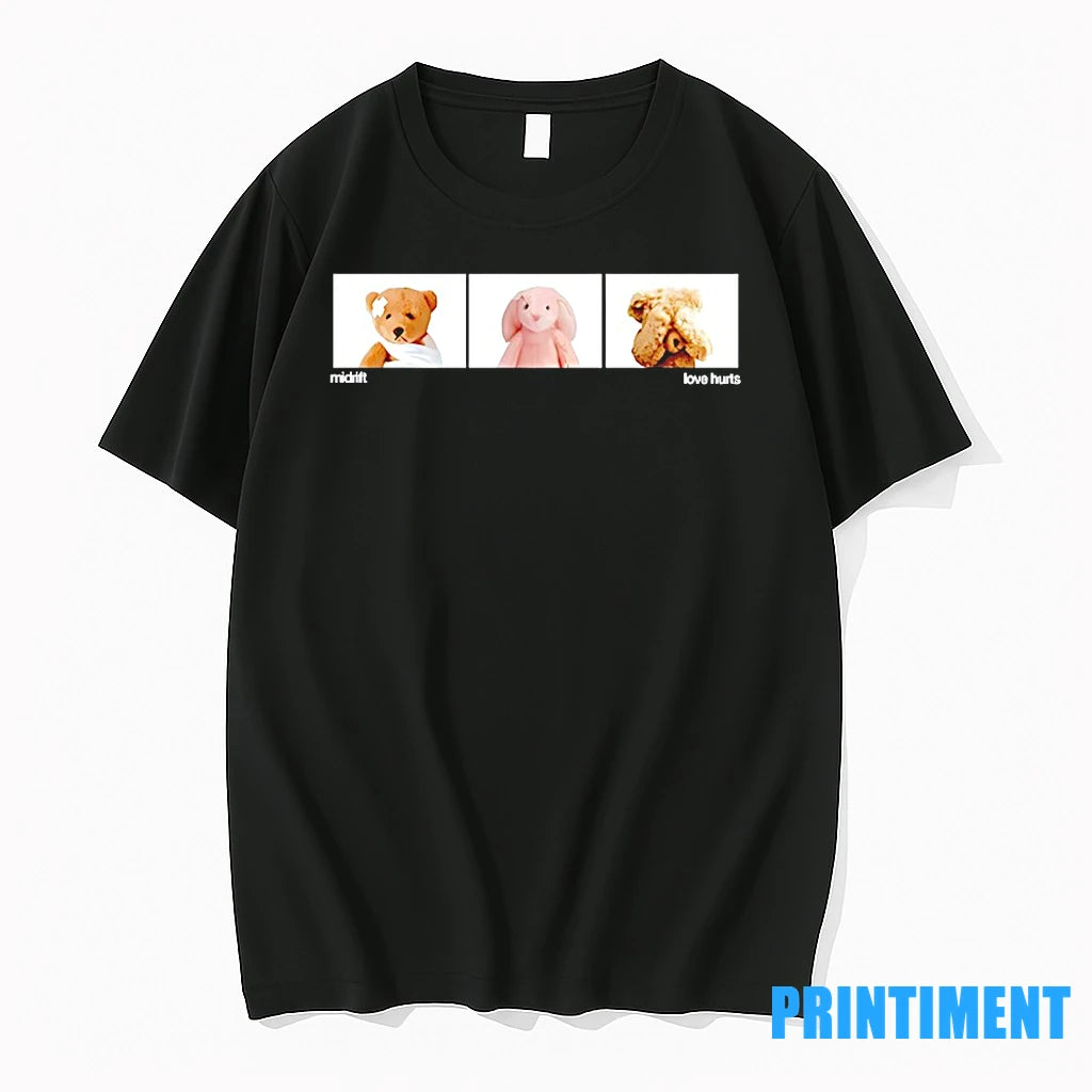 Midrift Love Hurts Tshirts Sweater