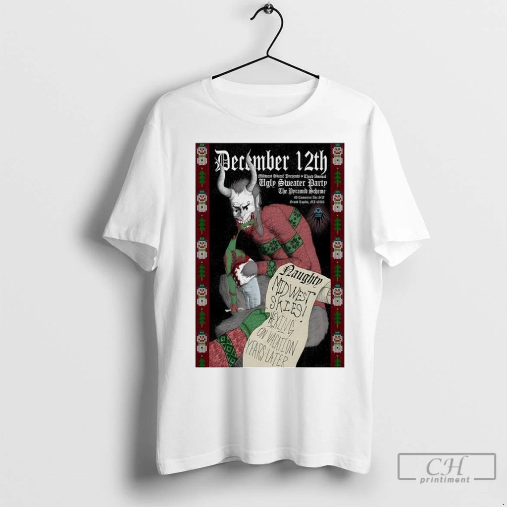 Midwest Skies Dec 12 2025 Grand Rapids Mi T Shirts