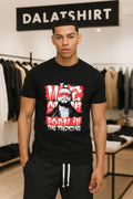 Mike Santana Born in the Trenches Face Paint shirt