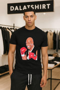 Mike Tyson Iron Mike Boxing Gloves Diamond Chain shirt