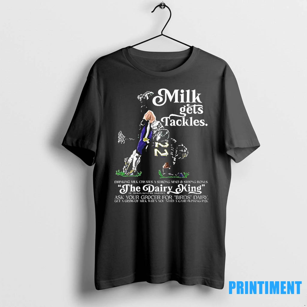 Milk Gets Tackles The Dairy King Tshirts Sweater