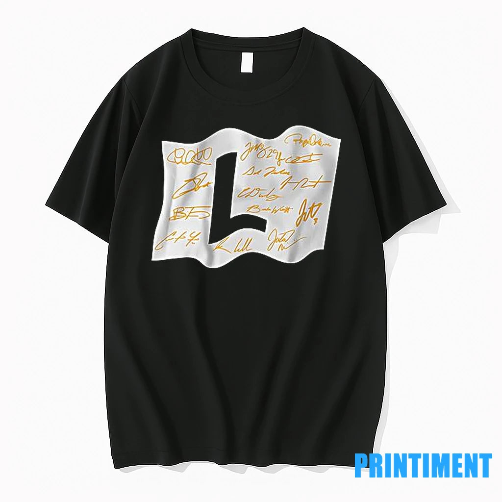Milwaukee Baseball Fly The L Flag Signatures Tshirts Sweater