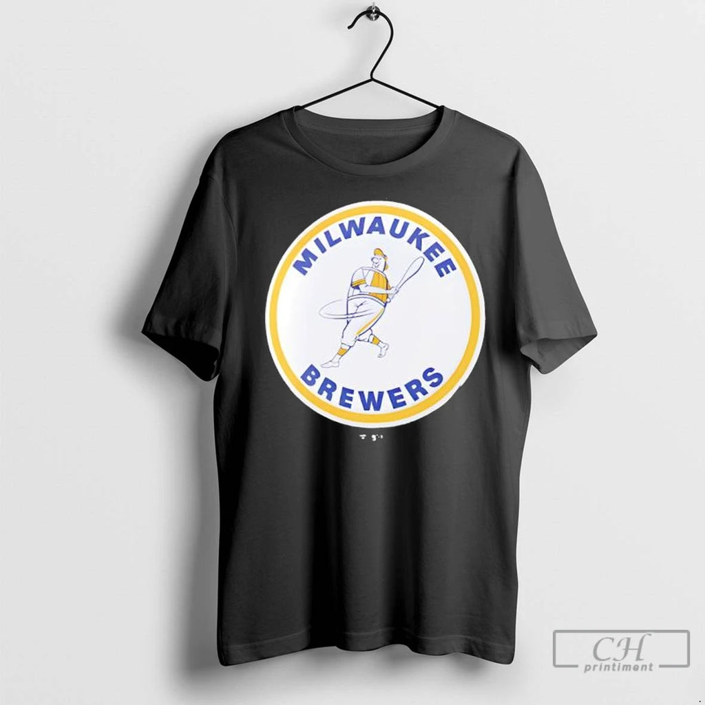 Milwaukee Brewers Barrelman Logo T Shirts